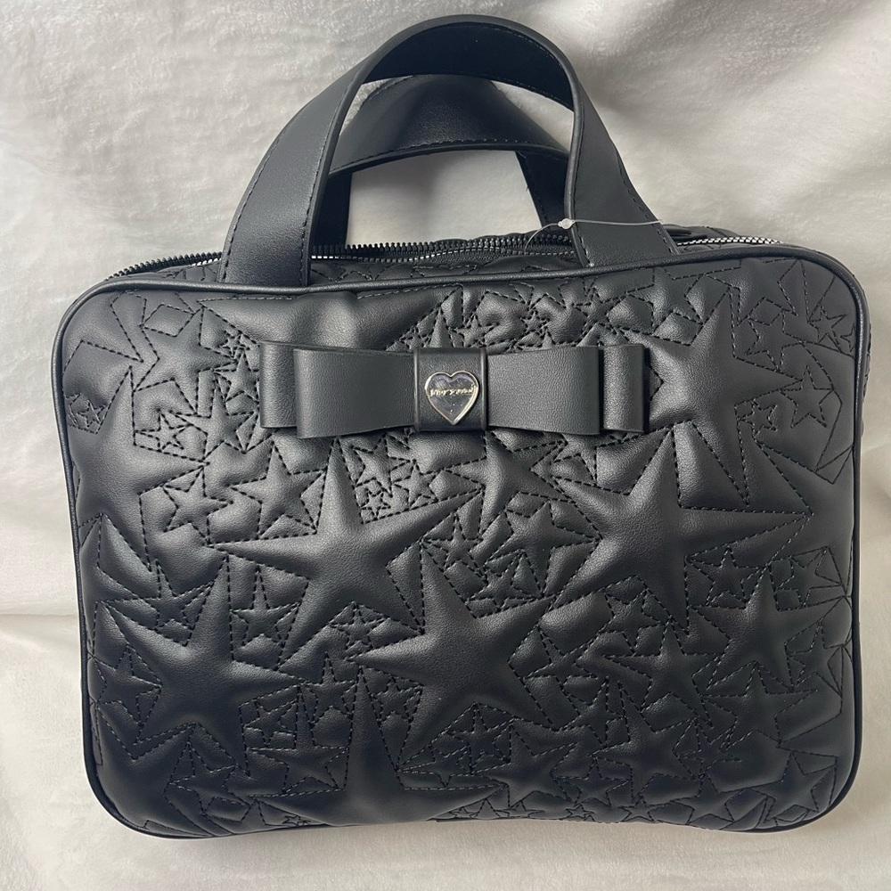 Betsey Johnson toiletries carrying case, NWT